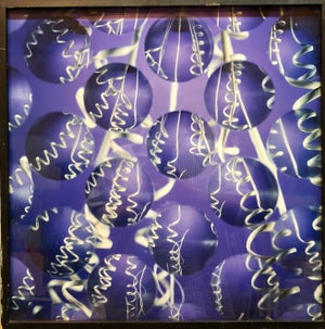 Ellen Carey, Vintage Large Format Abstract Unique Color Photo Polaroid Photograph Ellen Carey, 1988