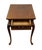 Wood Hickory Chair Co. Solid Mahogany & Birds Eye Maple Traditional Style 18x26" Accent End Table For Sale - Image 7 of 13