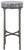 Gray Castiel Hammered Side Table in Grey Marble For Sale - Image 8 of 8