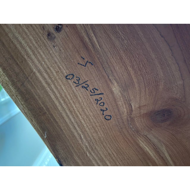 Live Edge Cedar Side Tables - a Pair For Sale - Image 12 of 12