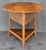 Large English Cricket Table of Patinated Oak From the Georgian Era For Sale - Image 12 of 16