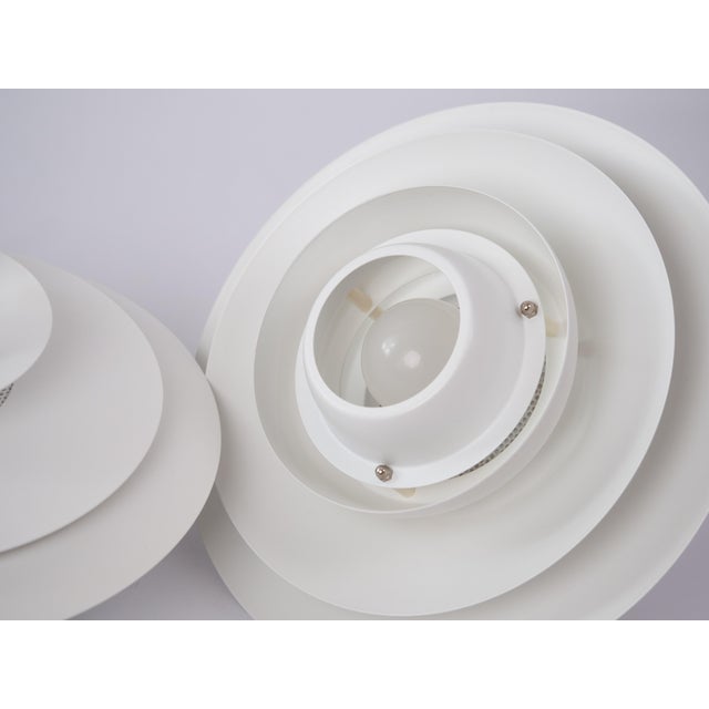Vintage Danish Dania Lamp by Kurt Wiborg for Jeka, 1980s, Set of 2 For Sale - Image 9 of 13