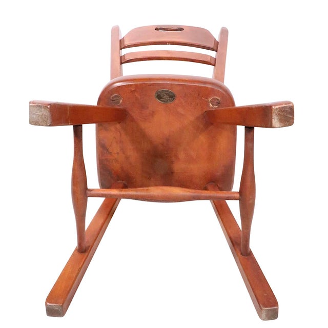 Set of Six Herman DeVries Cushman Colonial Dining Chairs With Early Metal Tag For Sale - Image 14 of 17