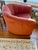 Textile 1970s Mid Century Modern Classic Swivel Chairs, Pair For Sale - Image 7 of 11