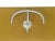 Coat rack made in Italy in the 1960s. Wooden structure upholstered in mustard-colored fabric. Features three nickel-plated...