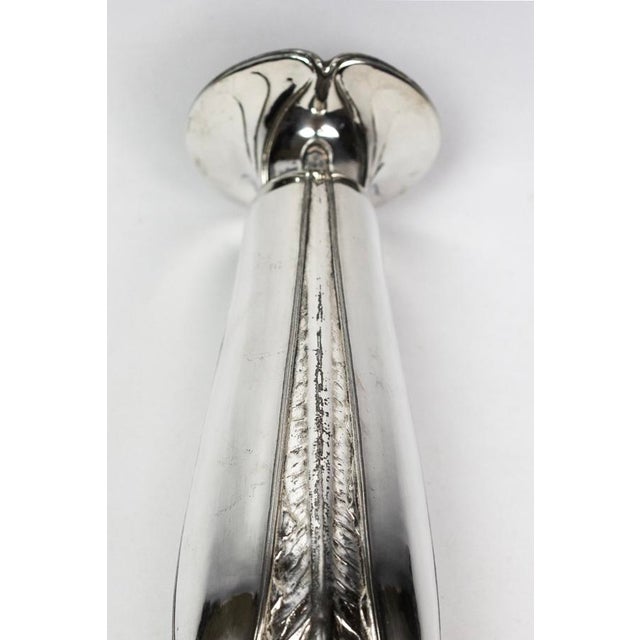 Art Nouveau Gallia Umbella Vase in Silver-Plated Metal from Christofle, 1904 For Sale - Image 13 of 15