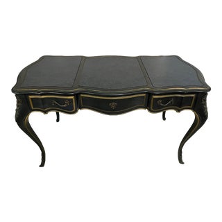 1970s Vintage Regency Drexel Et Cetera Ormolu Writing Desk For Sale