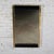 Late 20th Century Modern to Art Deco Revival Wall Mirror Black & Brass Rectangular Frame For Sale - Image 10 of 18