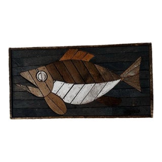 1970s Theodore DeGroot Lathe Art – Big Eye Tuna For Sale