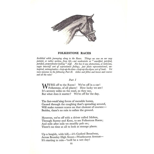 Paper "Ballads and Poems" 1957 Munnings, Sir Alfred For Sale - Image 7 of 10