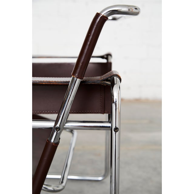 Paar Wassily Chair by Marcel Breuer for Knoll International, 1980s, Set of 2 For Sale - Image 12 of 18