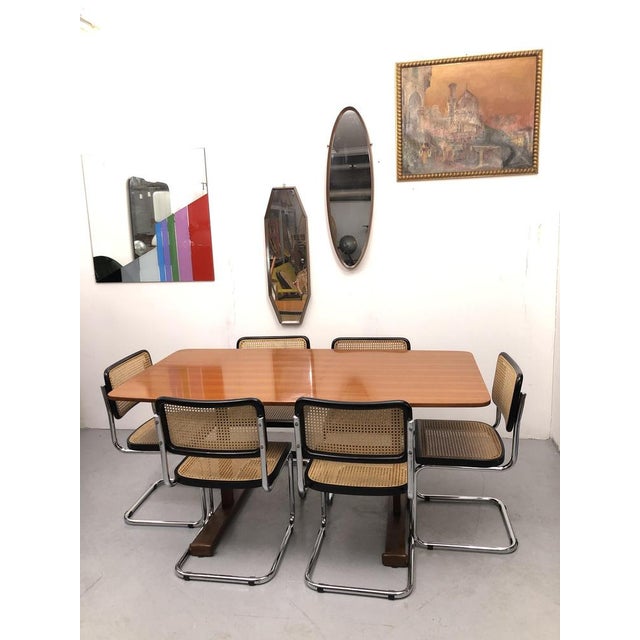 Black Mid-Century Dining Table by Gianfranco Frattini For Sale - Image 8 of 10
