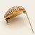 Victorian 14K yellow gold Venetian glass floral designed micro mosaic pin Approximate Weight: 11.7 grams Approximate...