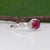 Red 2.8Ct Madagascar Ruby Ring With Natural Diamond Accents: Solid 14k Gold, Size 6.75 For Sale - Image 8 of 10