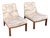 Mid 20th Century Dunbar Slipper Chairs - A Pair For Sale