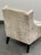 Mid Century Modern Style Chenille Armchair For Sale - Image 9 of 11