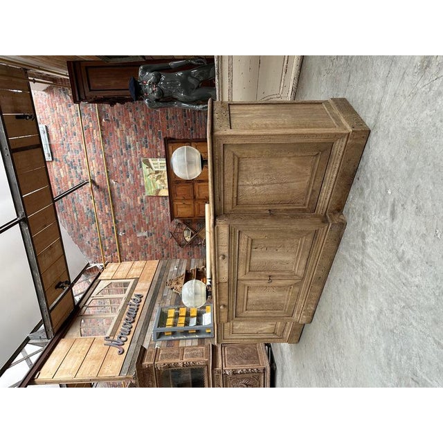 19th Century Solid Oak Sideboard For Sale - Image 3 of 14
