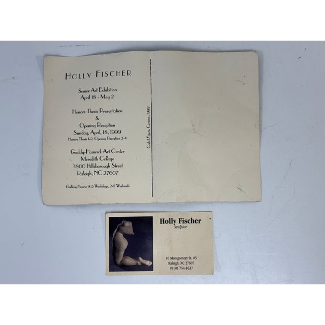 Vintage Holly Fischer Pottery Sculpture For Sale - Image 13 of 13