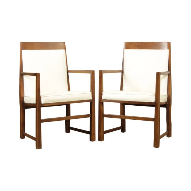 Dorothy Lerner Mid Century Modern Armchairs (C) - A Pair For Sale - Image 13 of 13