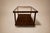 Brazilian Modern Rectangular Side Table in Rosewood & Glass, Branco E Preto, 1950s For Sale - Image 11 of 17