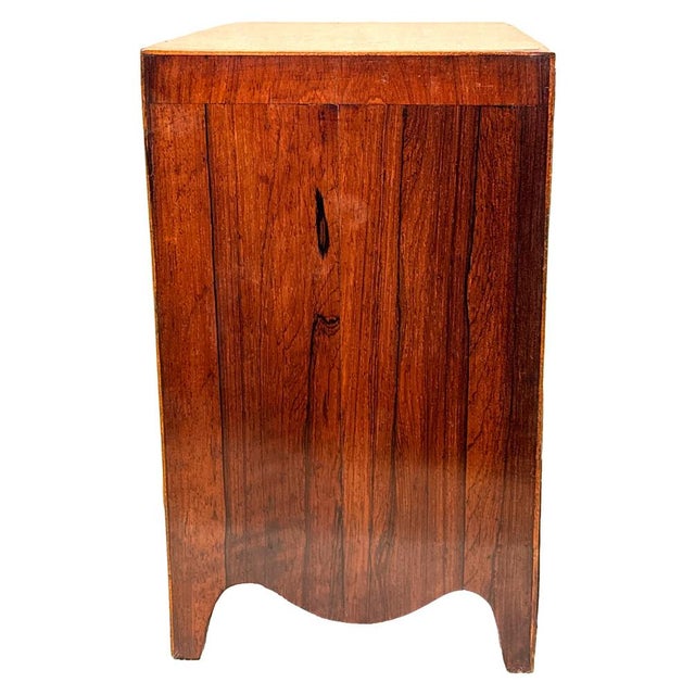 Georgian Rosewood Miniature Chest of Drawers, 1820 For Sale - Image 3 of 12