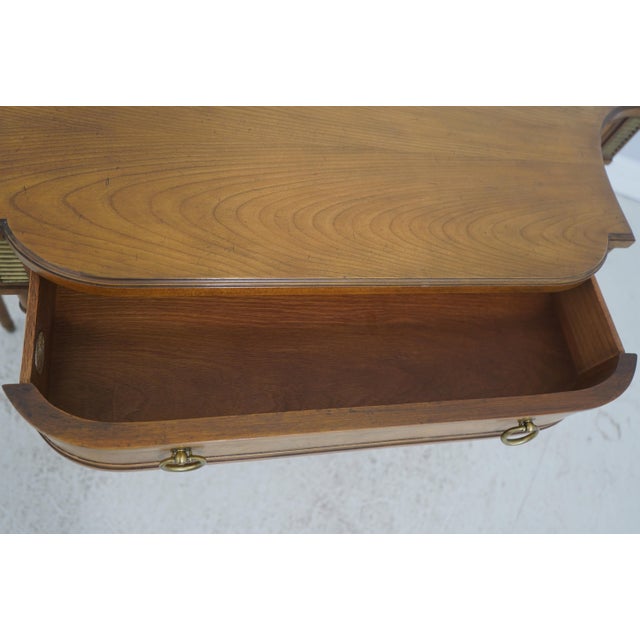 1950s Baker Maison Jansen Style 1 Drawer Console Table For Sale - Image 5 of 18