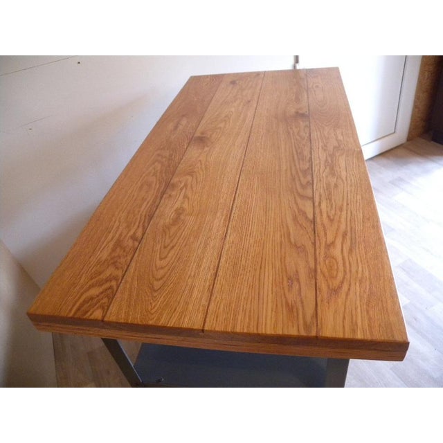 Industrial Workbench with Harley Davidson Airbrush For Sale - Image 14 of 18