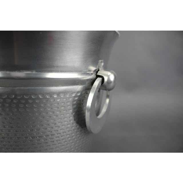 Italian Ice Bucket in Aluminum from Cinzano, 1970s For Sale - Image 9 of 11
