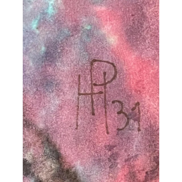 Henri Pfeiffer, Pas de deux, 1931, Watercolor, Framed For Sale - Image 8 of 11