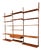 Large Wall-Mounted Shelving System in Teak by Poul Cadovius for Cado, 1960s For Sale