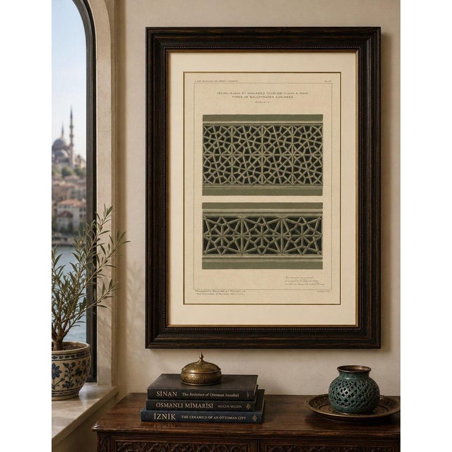 Alexandre M. Raymond, İznik Green Mosque, 1924, Paper For Sale - Image 9 of 10