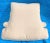 Traditional Vintage White Armchair Seat Cushion Pads- a Pair For Sale - Image 3 of 8