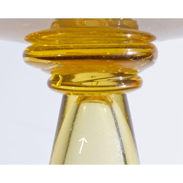 Peter Pelzel 2003 “Natura 9” Murano Glass Compote For Sale In Indianapolis - Image 6 of 9
