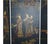 Early 20th Century Antique Japanese Ebonized Chinoiserie Decorated Four-Panel Circular Screen C1920 For Sale - Image 5 of 18