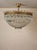 Gold Vintage Empire Bohemian Crystal Hot Air Balloon Ceiling Light, 1940s For Sale - Image 8 of 11