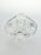 1960s Vintage Crystal Basket Bowl W/Handle 6” Pinwheel & Fan Cuts For Sale - Image 4 of 9