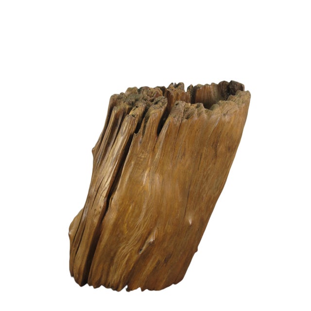 Asian Wood Piece For Sale - Image 3 of 8