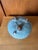 Chinese Antique 19th Century Chinese Porcelain Tripod Censer Bowl in Crackle Celadon Glaze For Sale - Image 3 of 3