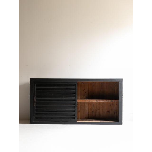 Japanese Antique Large Tansu 1860s-1900s / Sideboard Wabi Sabi For Sale - Image 4 of 18