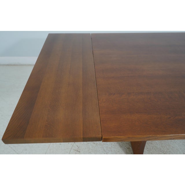 Stickley Mission Oak Arts & Crafts Dining Room Table For Sale - Image 9 of 12