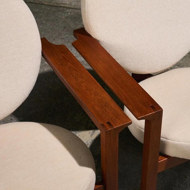 Three-Legged Easy Chairs in Teak by Bent Møller Jepsen for Sitamo, Denmark, 1961, Set of 2 For Sale - Image 11 of 15