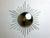 1970s Vintage Brass Sunburst Mirror, 1970s For Sale - Image 5 of 9