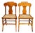 Pair of Antique Tiger Maple & Birds Eye Maple Sheraton Style Chairs For Sale