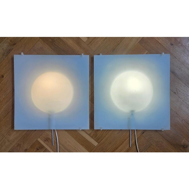 1980s Large Mid-Century Wall Lamps by Cecilia Johansson for Ikea, Sweden, 1980s, Set of 2 For Sale - Image 5 of 9