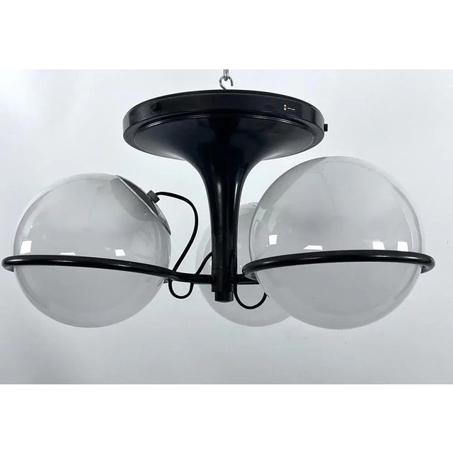 Mid-Century Early Model 2042/3 Ceiling Lamp by Gino Sarfatti for Arteluce, 1960s For Sale - Image 12 of 13