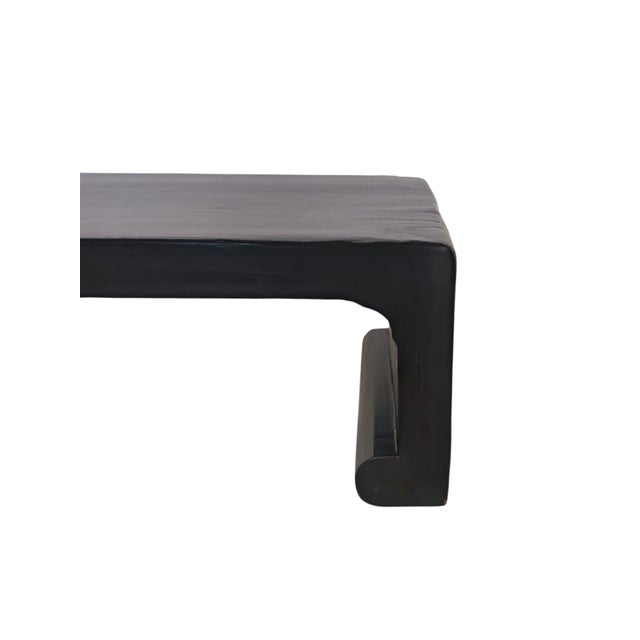61" Long Low-Profile Sculptural Bench For Sale In Greensboro - Image 6 of 6