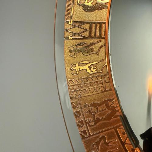 1960s Decorative Wall Mirror with Lighting by M. Furgeri, Italy, 1960s For Sale - Image 5 of 10