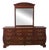 Pennsylvania House Cherry Bombe Side Dresser W. Mirror For Sale