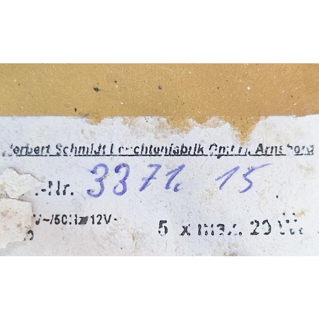 Glass Cascade Pendant Lamp by Schmidt Leuchten For Sale - Image 13 of 15