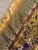 Persian-Style Pictorial Woven Tapestry With Royal Court Scene & Gold Fringe For Sale - Image 10 of 15